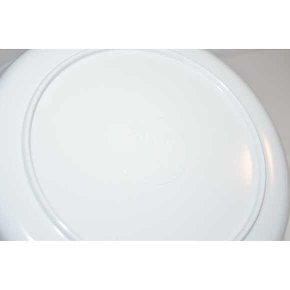 Vtg melamine Care Bears Fun Love a Lot plastic Plate Bowl set Silite - Picture 4 of 4